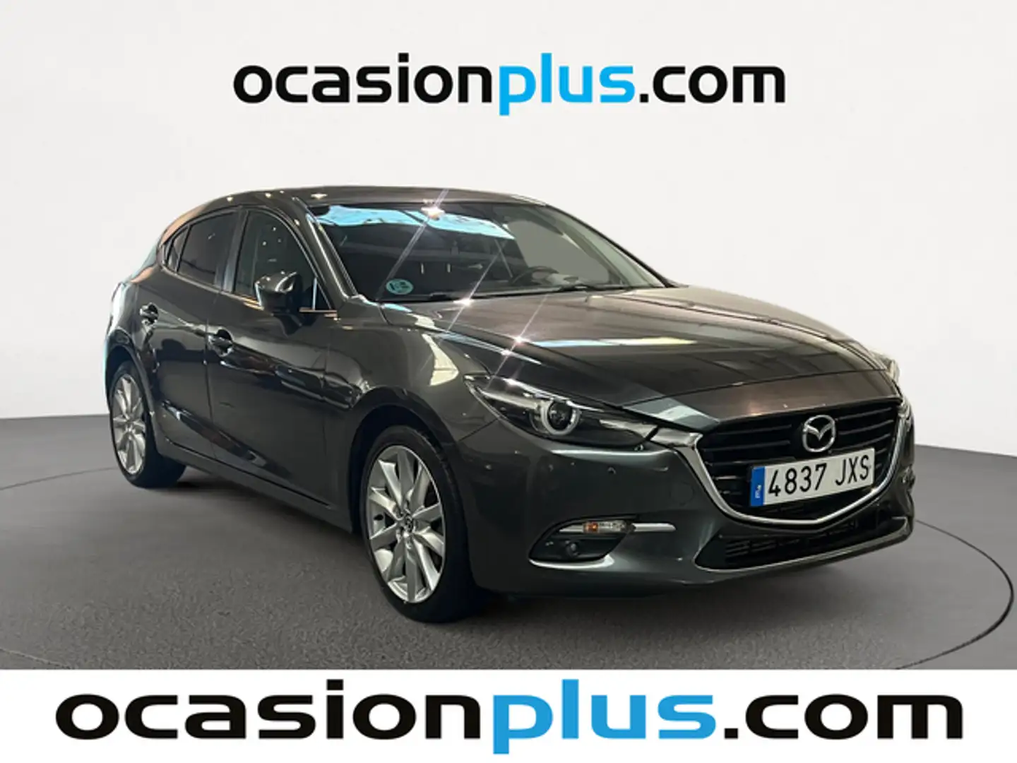 Mazda 3 2.2 Luxury Navegador Aut. 110kW Gris - 2
