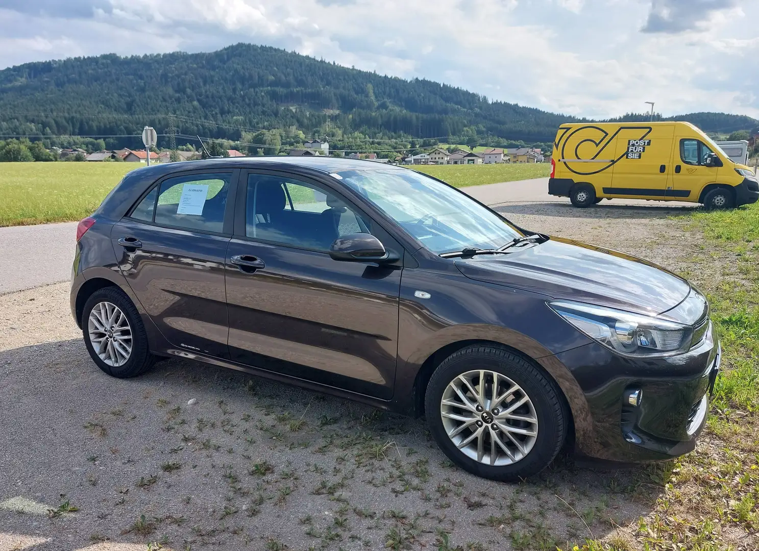 Kia Rio Rio 1,0 TGDI Silber ISG Silber Braun - 2
