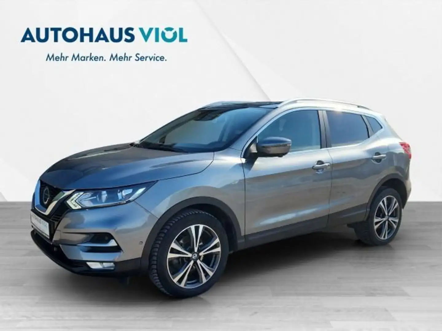 Nissan Qashqai 1.3 DIG-T 117 kW N-Connecta Gris - 1