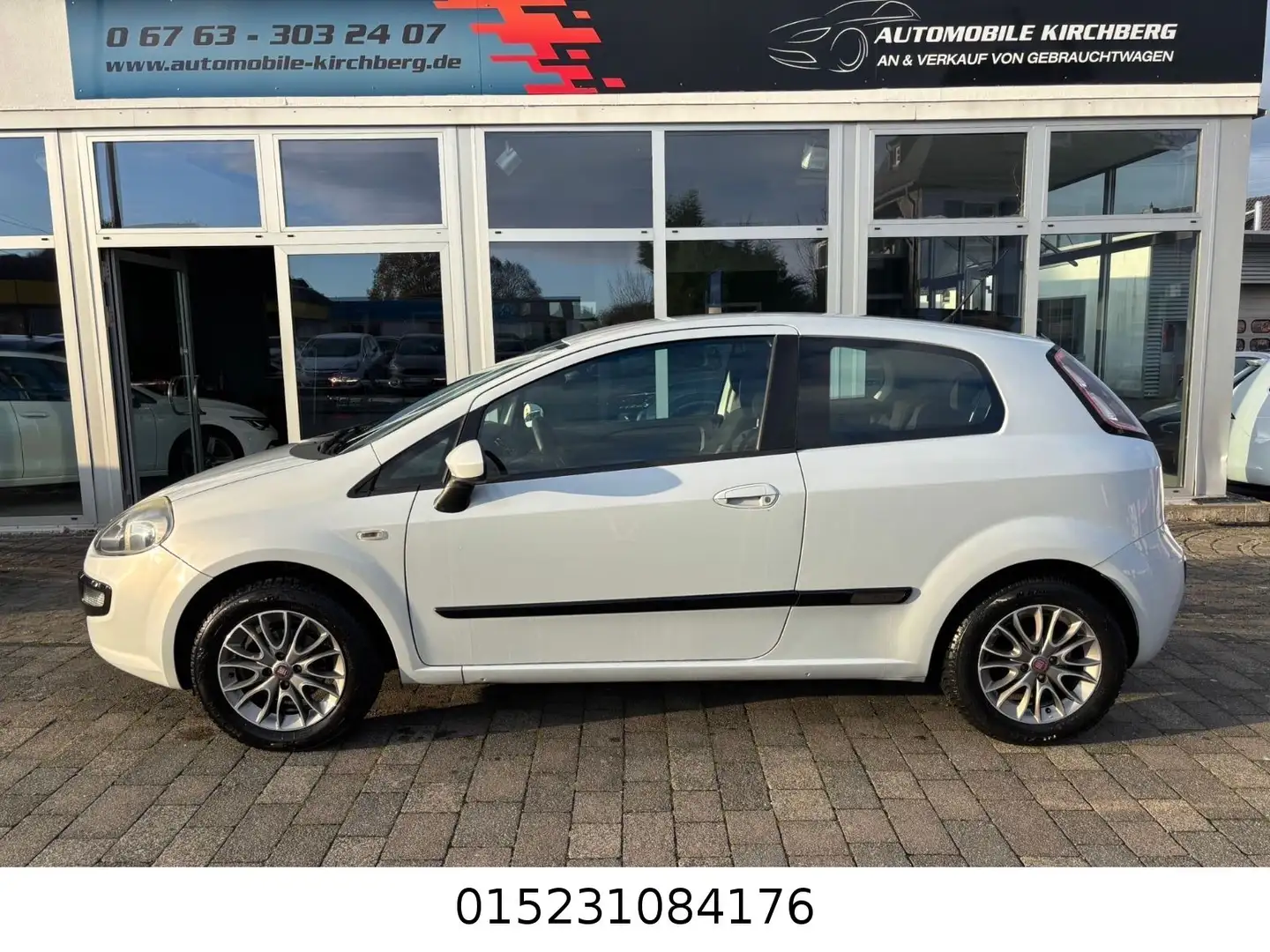 Fiat Punto Evo MyLife+Klima+Garantie+Tüv Neu+2 Hand Weiß - 2