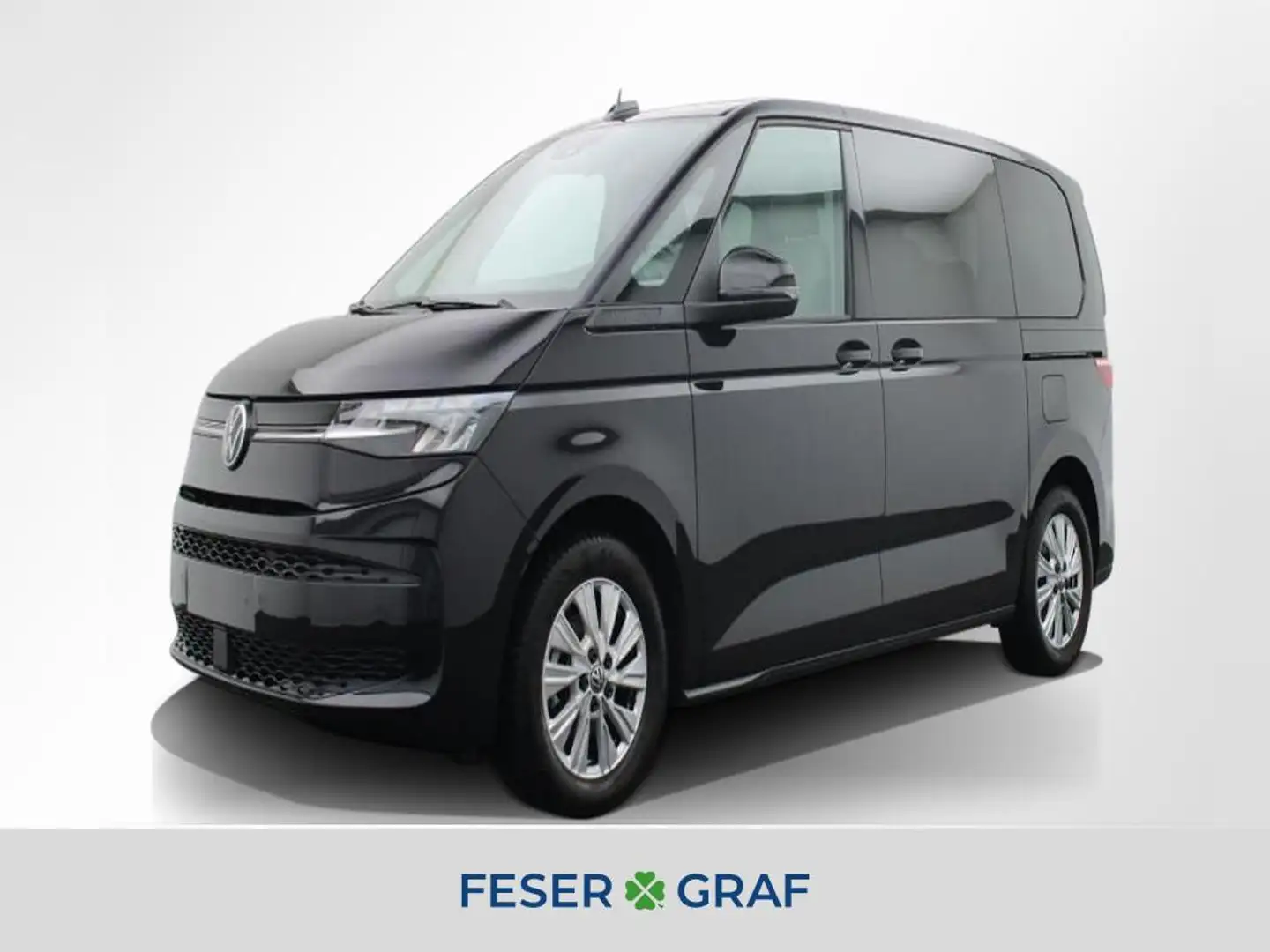 Volkswagen T7 Multivan 2.0 TDI Life 7Si ACC AHK Navi Sitzh. Schwarz - 1