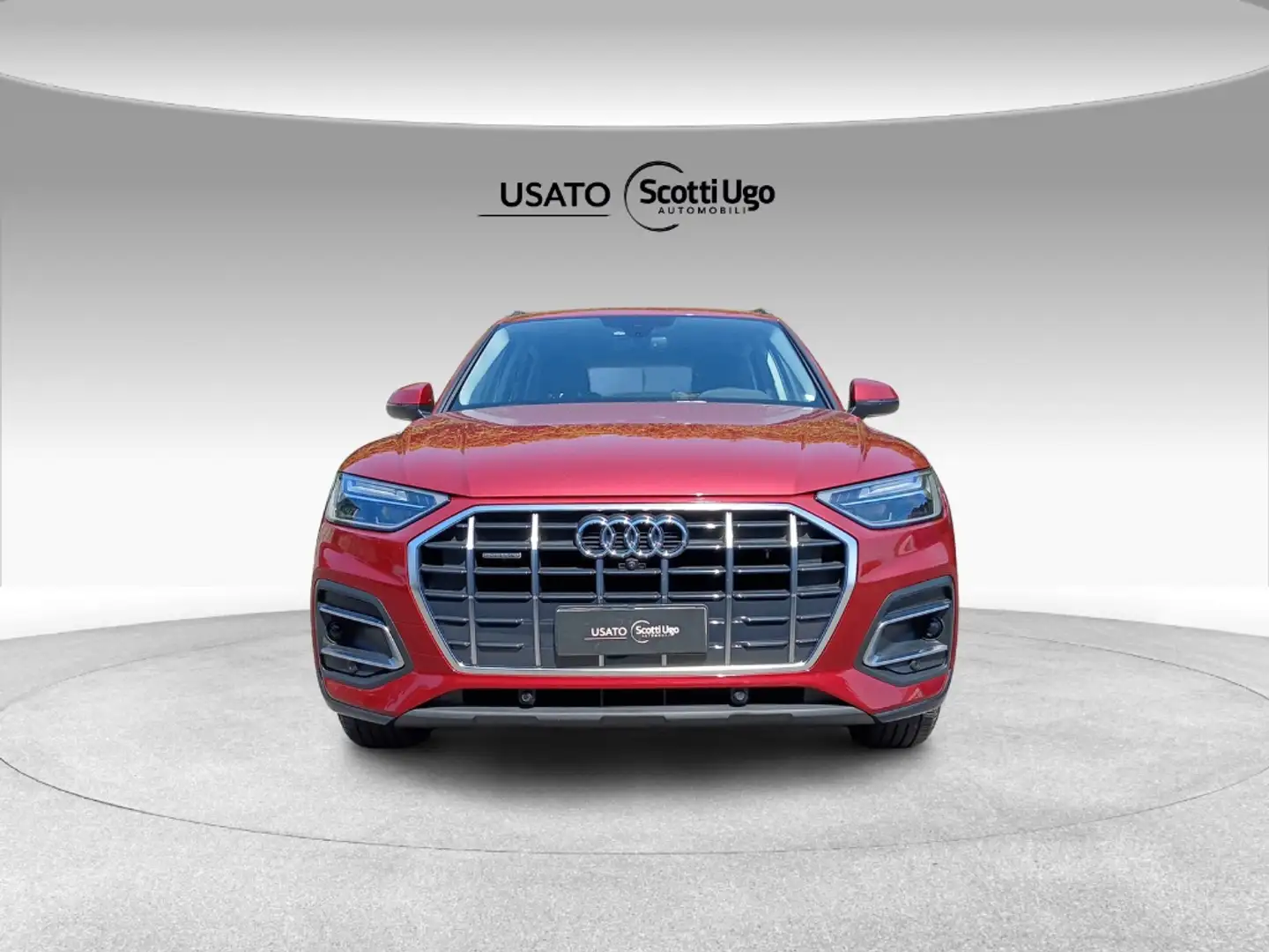 Audi Q5 40 2.0 tdi mhev 12V Business Advanced quattro s-tr Rosso - 2