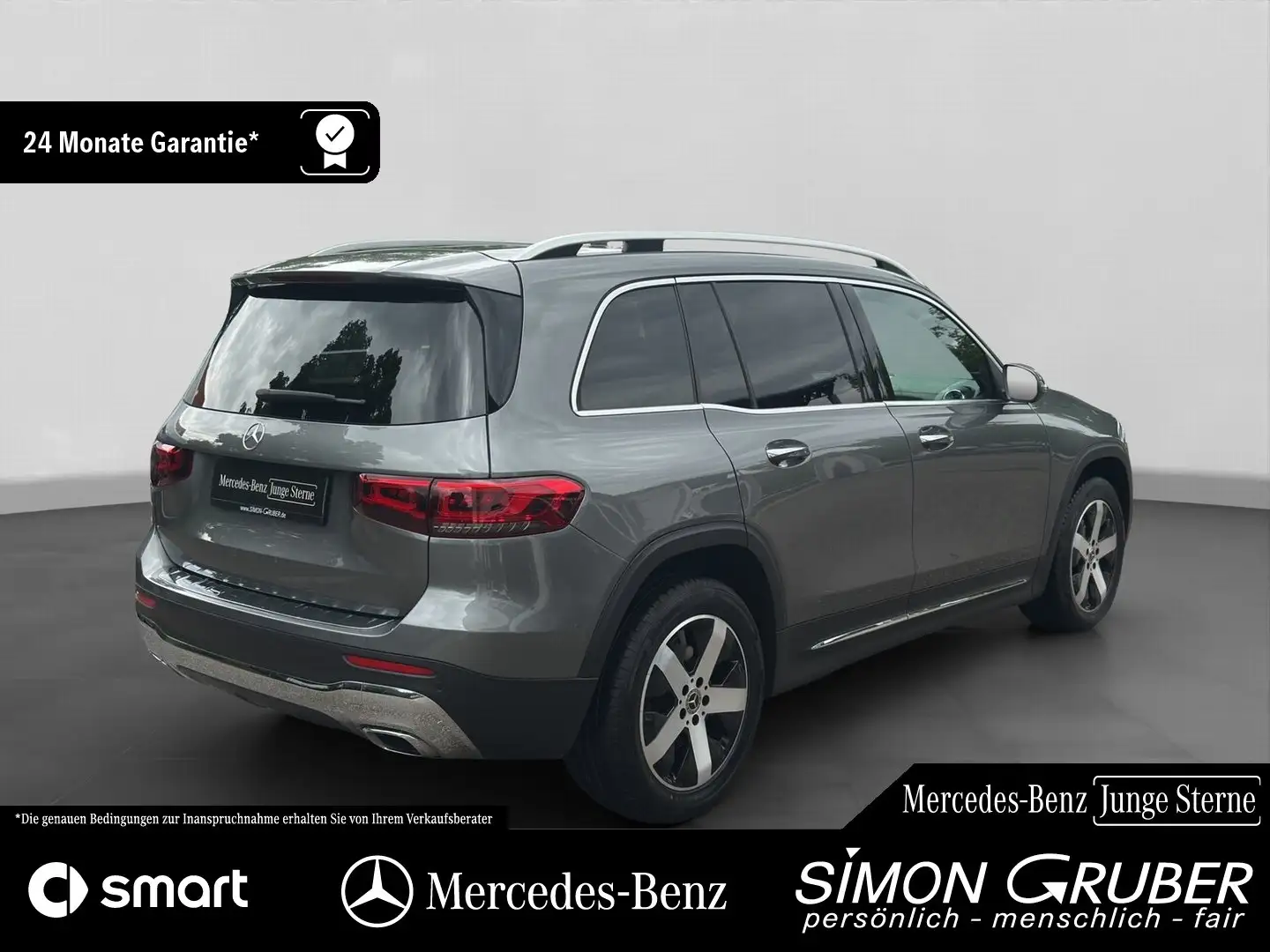 Mercedes-Benz GLB 220 d 4M Prog Pano AHK HUD Burm 360 7-Sitzer Szary - 2