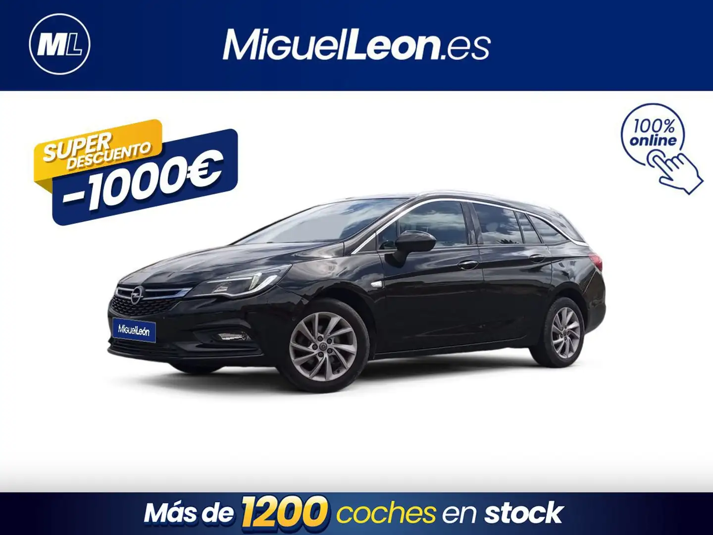 Opel Astra ST 1.4T Dynamic 125 Negro - 1
