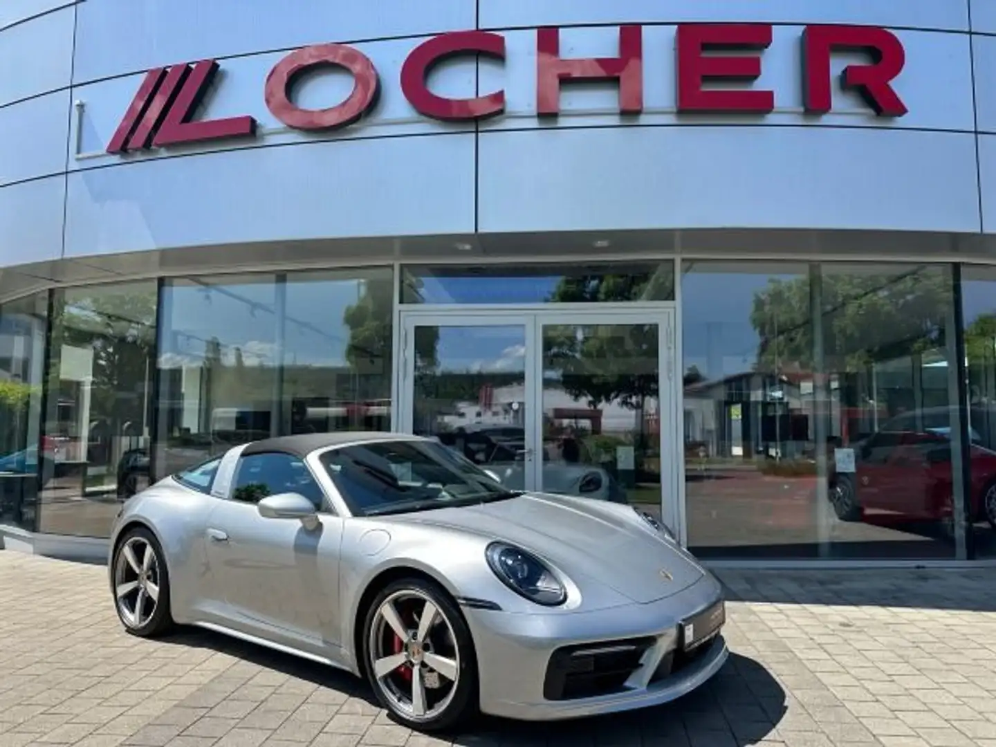 Porsche 992 Targa 4S SportDesign/PDLS/SportChrono/Abstandsr. Silber - 1