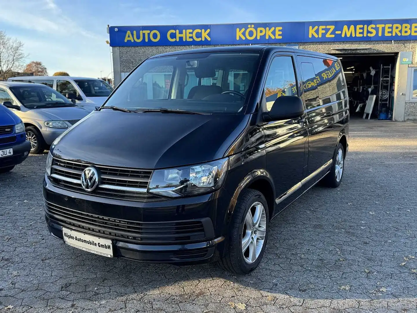 Volkswagen T6 Multivan Multivan T6 2.0 TDI Klima/AHK/Multifunktionslenkra Noir - 1
