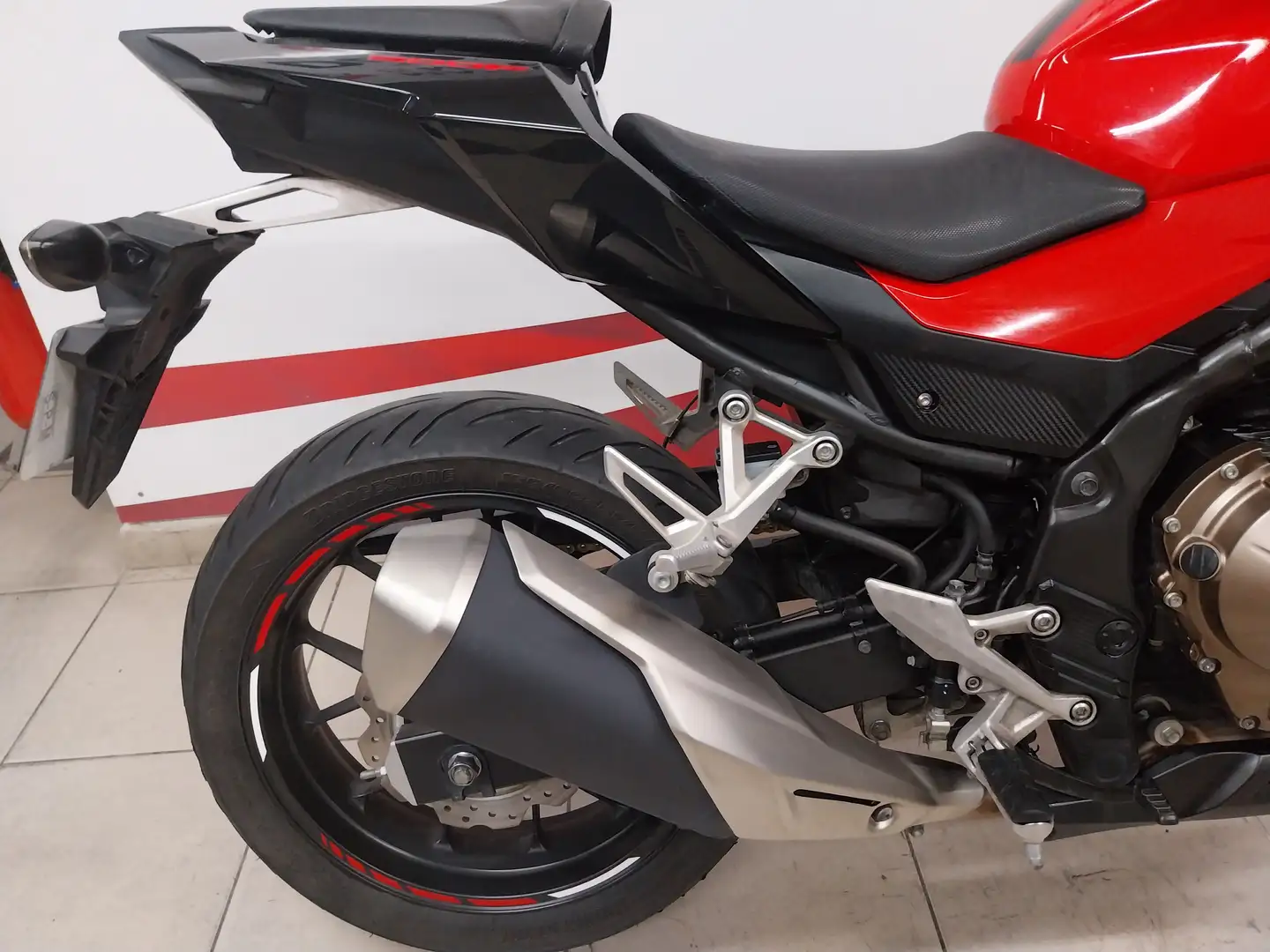 Honda CB 500 Piros - 2