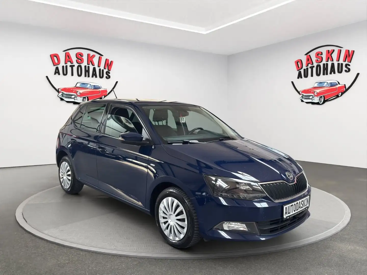 Skoda Fabia Clever NAVI/TEMPOMAT/KLIMA/SITZHZG/TÜV NEU Blau - 1