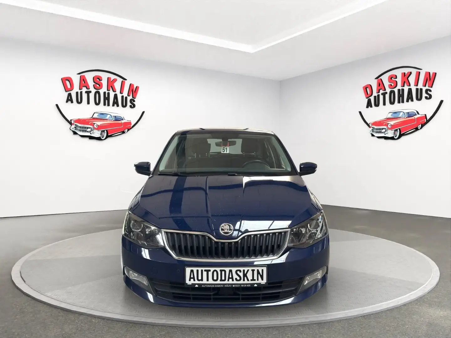 Skoda Fabia Clever NAVI/TEMPOMAT/KLIMA/SITZHZG/TÜV NEU Blau - 2