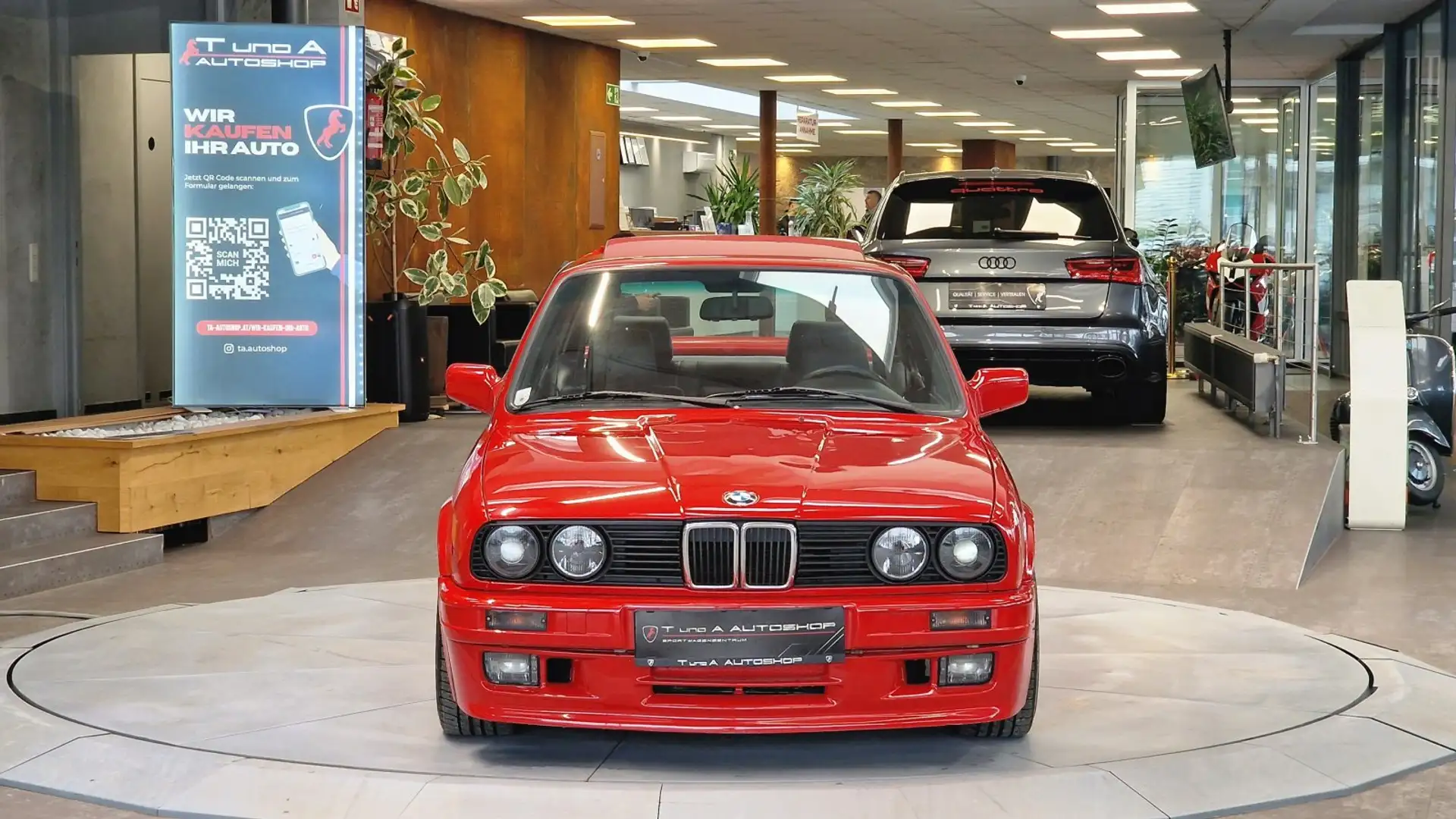 BMW 325 i M-Tech 2 *Schiebedach*Heckspoiler*16Zoll BBS* Rot - 2