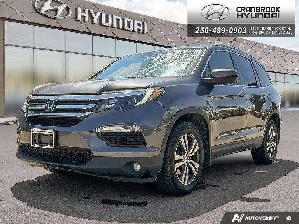 Gray 2018 Honda Pilot SUV / Crossover All-Wheel Drive 6-Speed Automatic