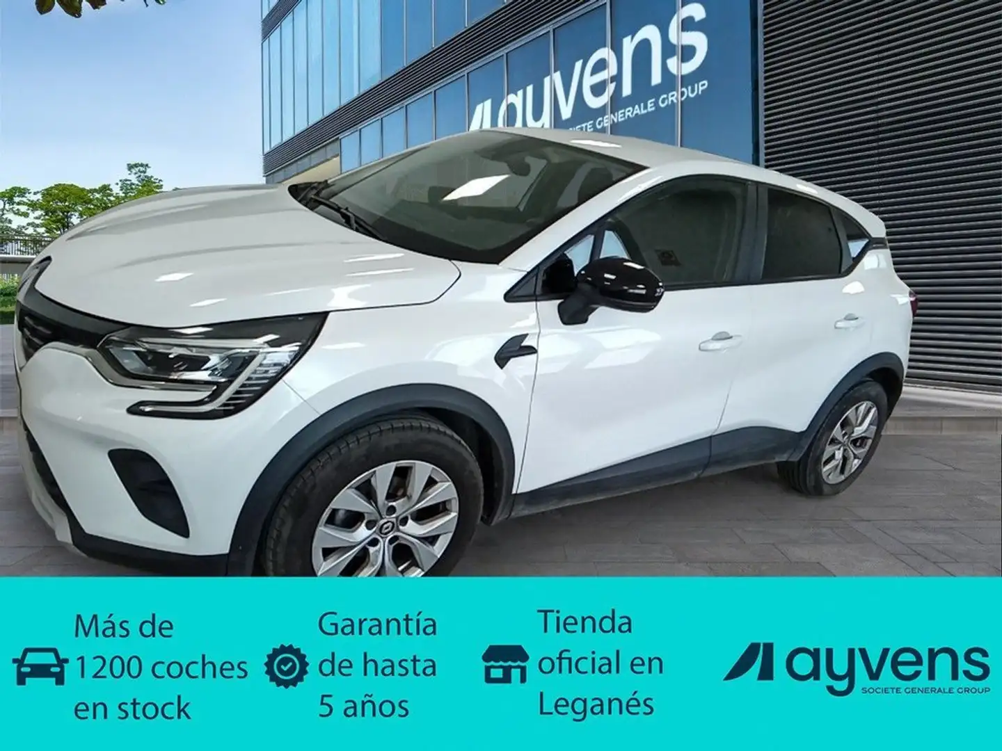 Renault Captur TCe Intens 74kW GLP Blanco - 1