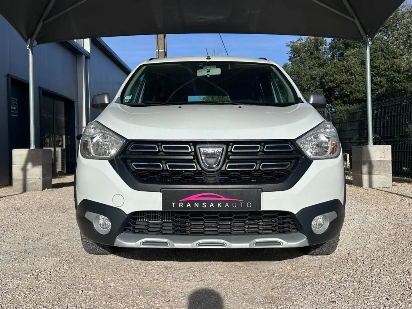 Dacia Lodgy 1.3 TCE 130 Harmony 7 Places / 1ère Main / Caméra / Radar AR Blanc - 2