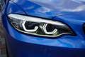 BMW 240 Cabrio*2.Hand*Kamera*H&K*Leder*LED*Spur* Blauw - thumbnail 43
