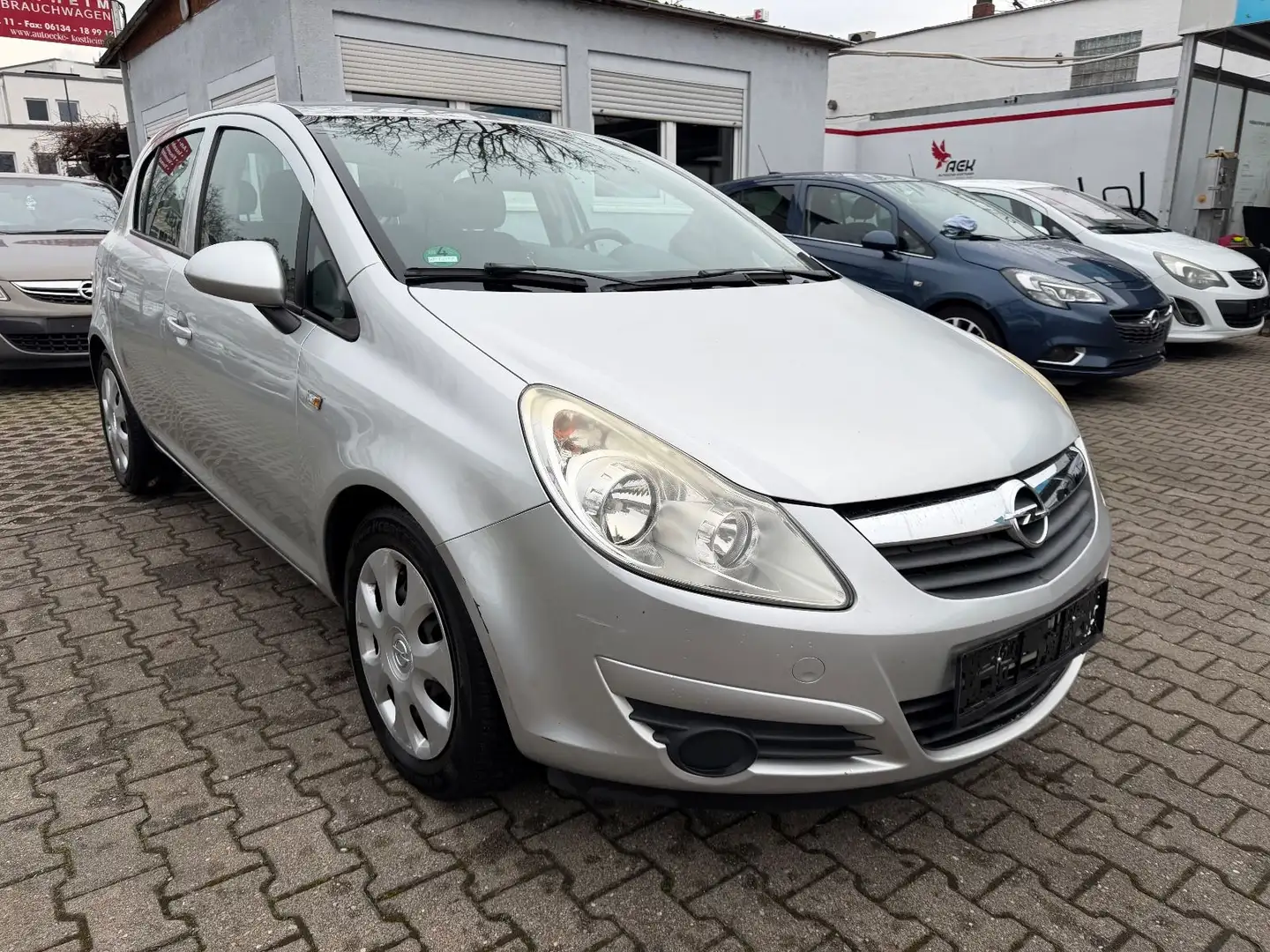Opel Corsa D 1.2 Edition 2.HD HU Neu Silber - 1