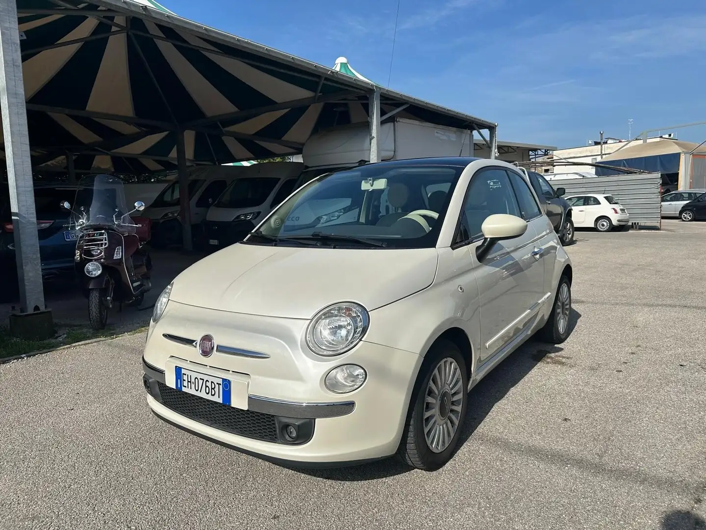 Fiat 500 1.2 Lounge Bianco - 2