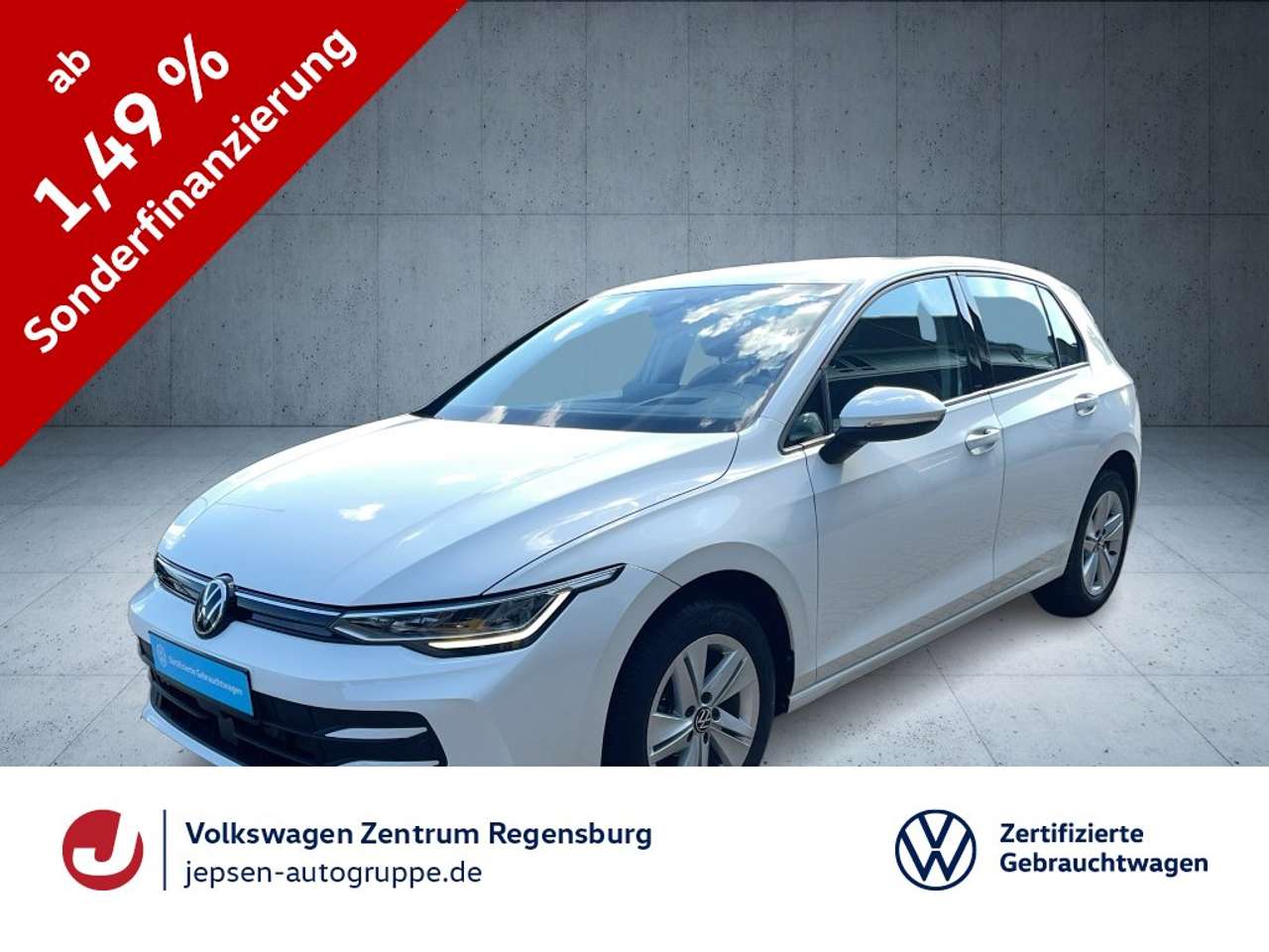 Volkswagen Golf 2025 — Life 1.5 TSI HUD ACC NAVI SHZ PDC KlimaA
