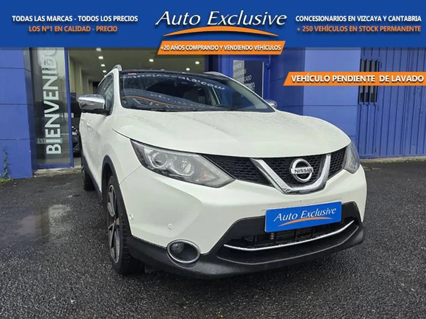 Nissan Qashqai 1.6dCi SS TEKNA PREMIUM 4x2 Piel Blanco - 1
