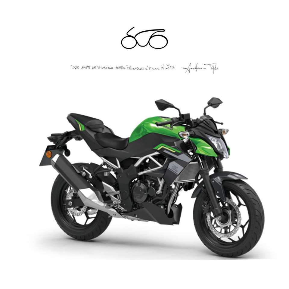 Kawasaki Z 125 .