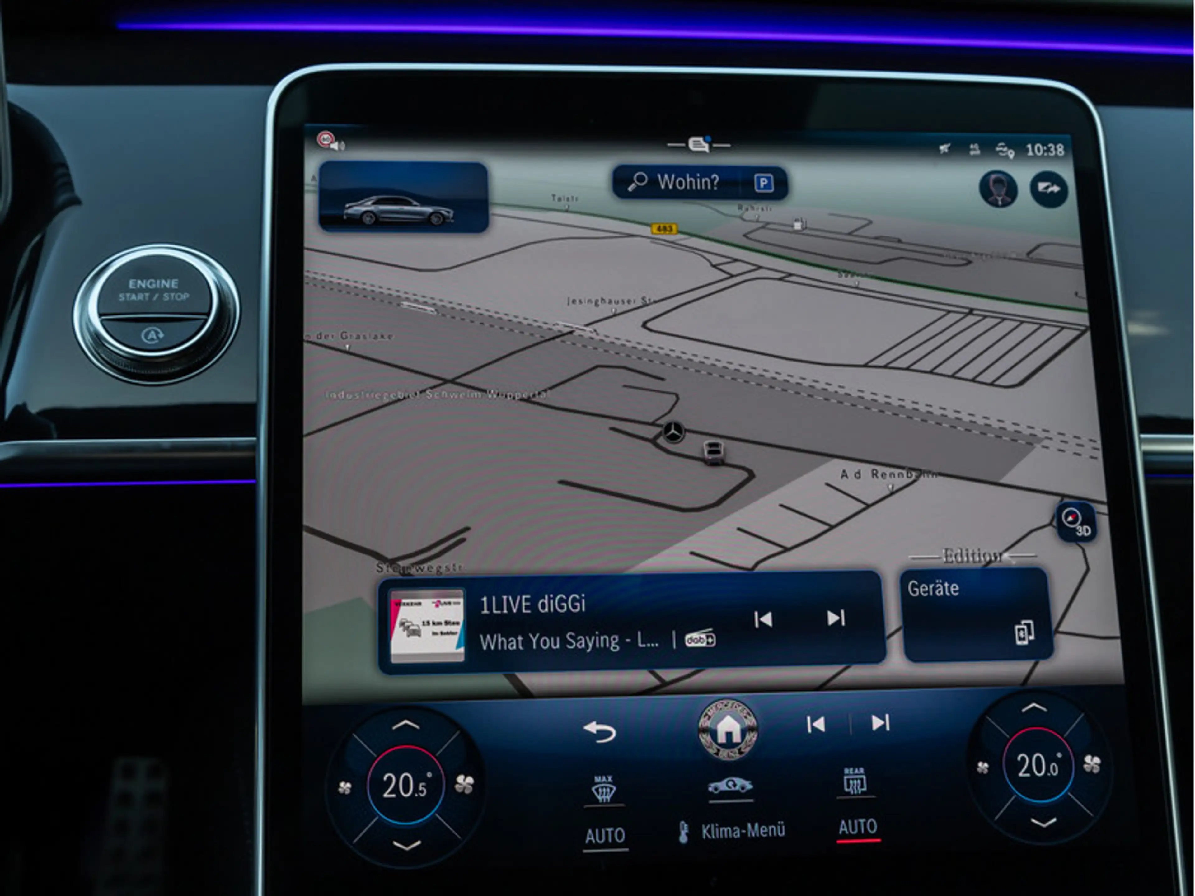 Mercedes-Benz S 350 d 4M L AMG-Sport/Pano/TV/HUD/Sitzklima/20" — photo 14