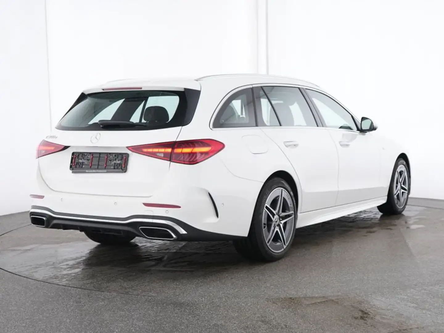 Mercedes-Benz C 300 e T AMG-Sport/DIGITAL/360/Pano/AHK/Distr Weiß - 2