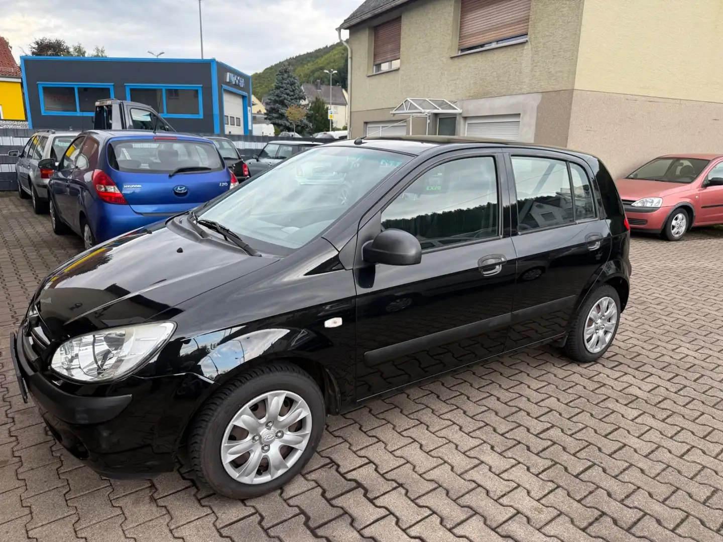 Hyundai Getz 1.1, Tüv neu bis 09/2027, 114000 km! Schwarz - 1