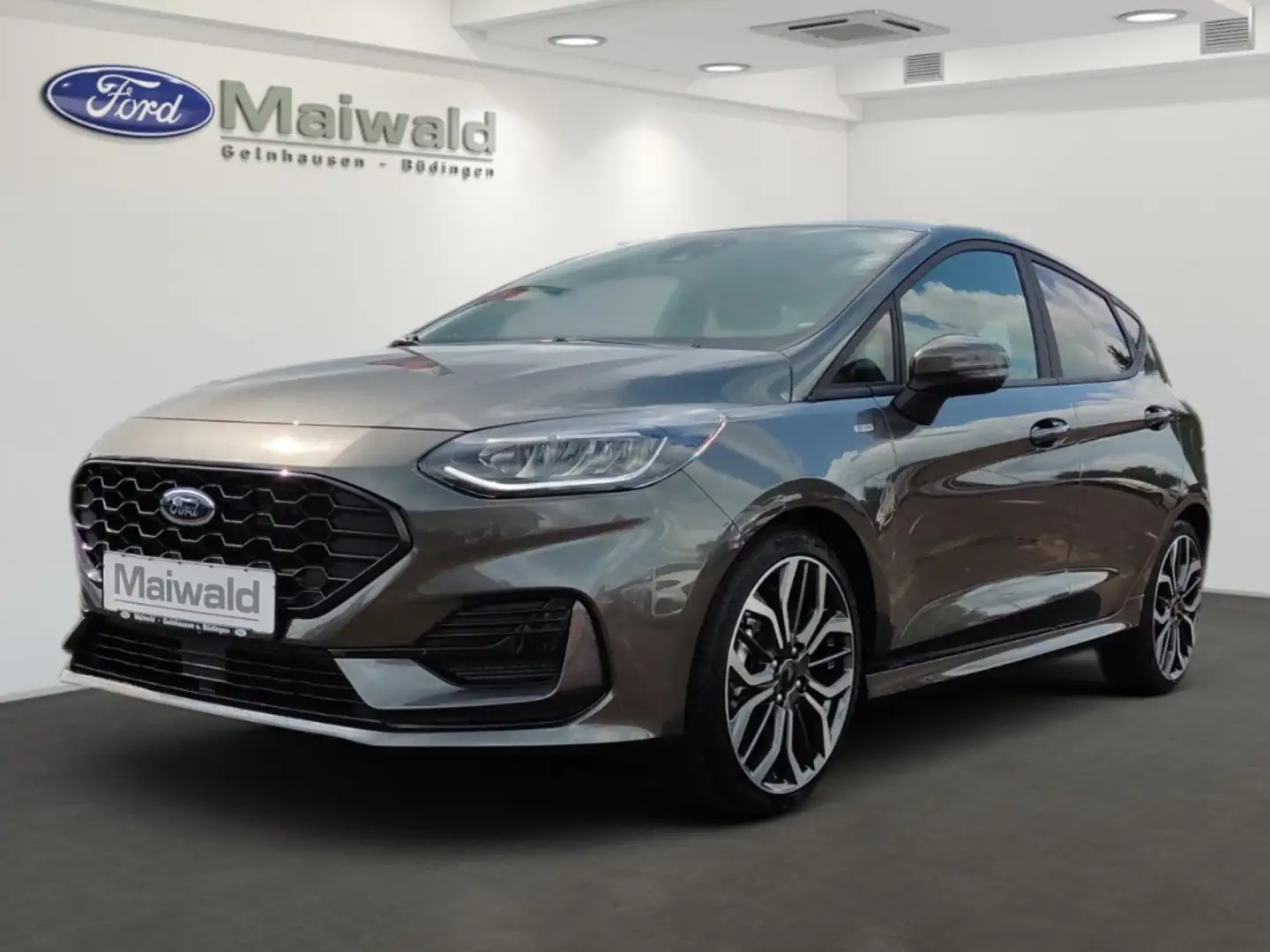 Ford Fiesta ST-Line X 1.0 EcoBoost M-Hybrid EU6d Navi LED Sche Grau - 1