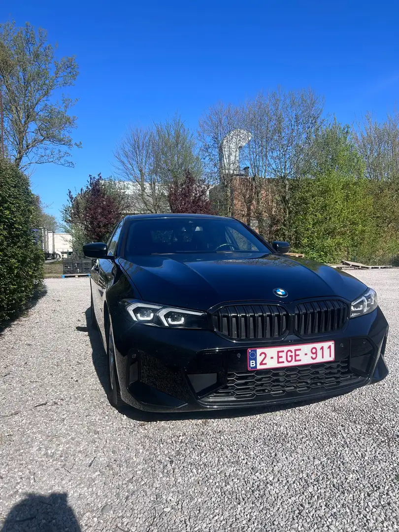 BMW 318 316d Aut. Zwart - 1
