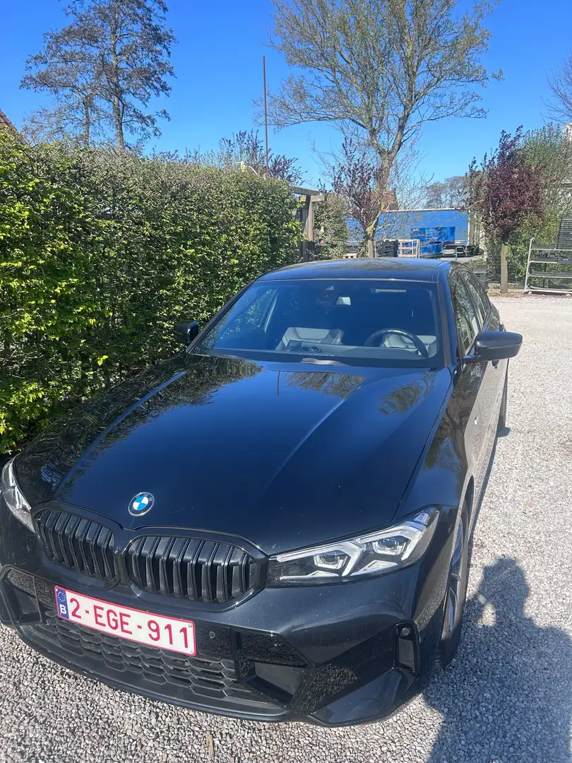 BMW 318 316d Aut. Zwart - 2
