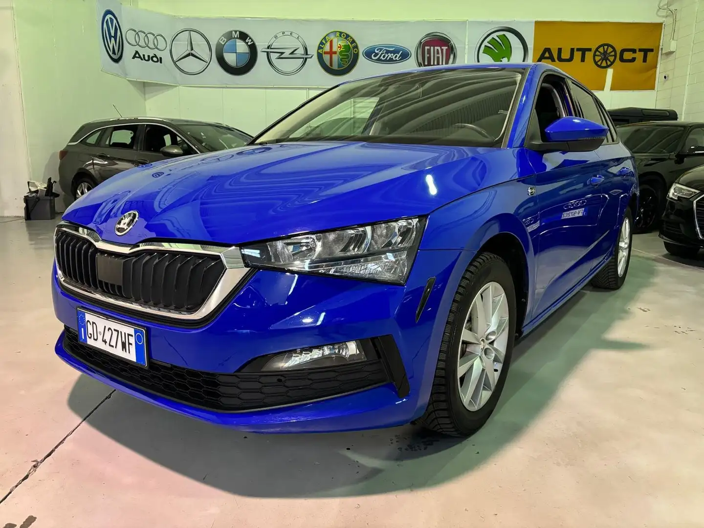 Skoda Scala 1.0 Sport 90cv1.0 g-tec  90cv adatta neopatentat Blu/Azzurro - 1