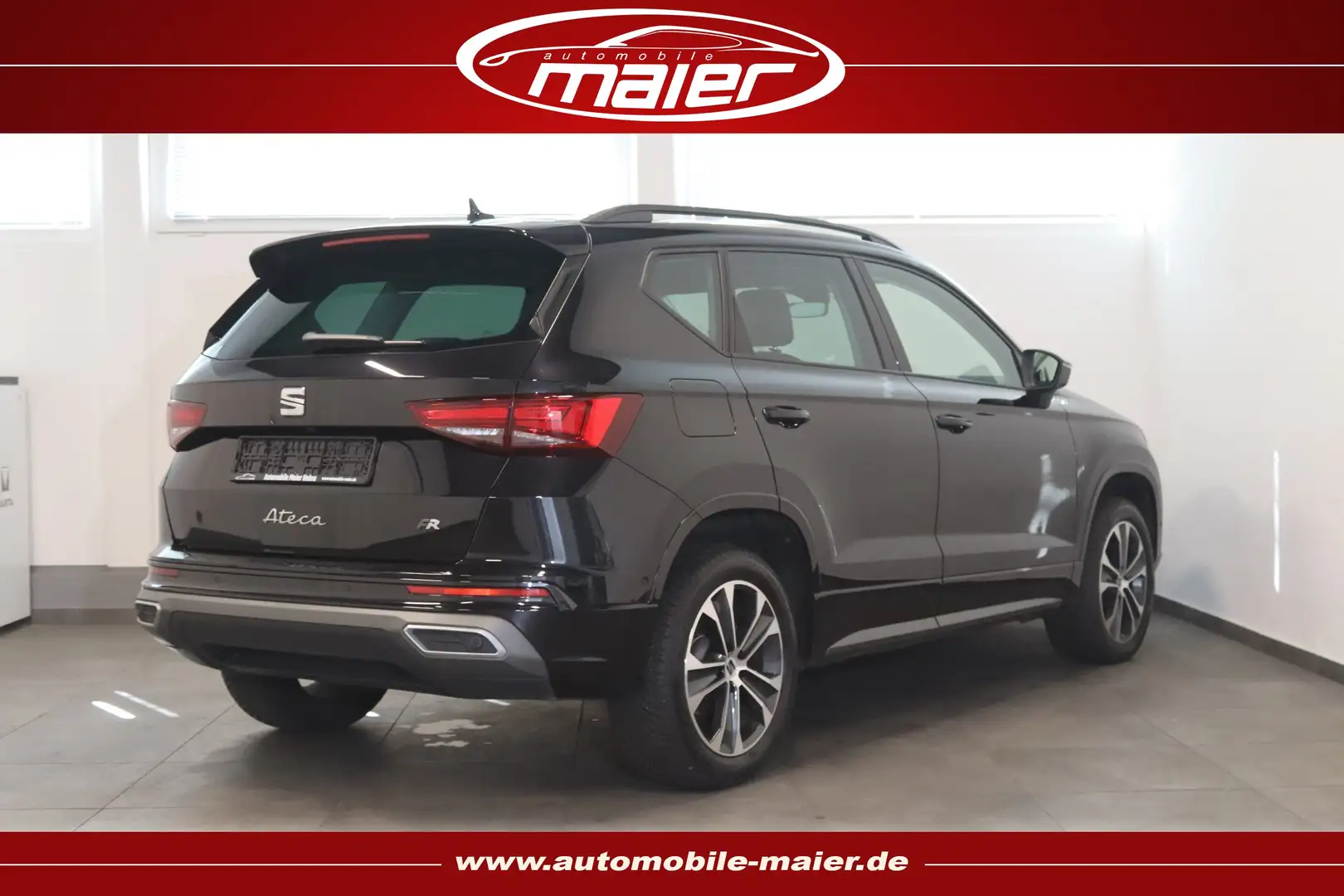 SEAT Ateca 2.0 TDI FR-Line-Virt.-Navi-Kamera-LED-SHZ- Schwarz - 2