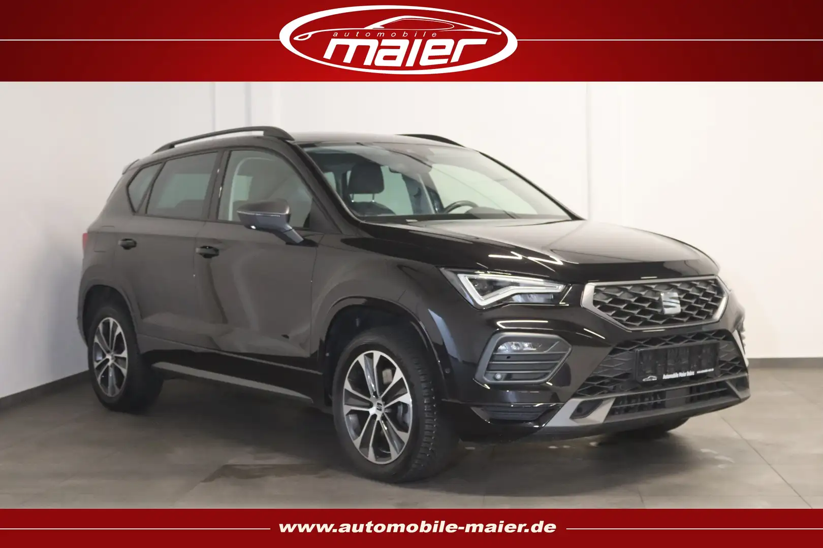 SEAT Ateca 2.0 TDI FR-Line-Virt.-Navi-Kamera-LED-SHZ- Schwarz - 1