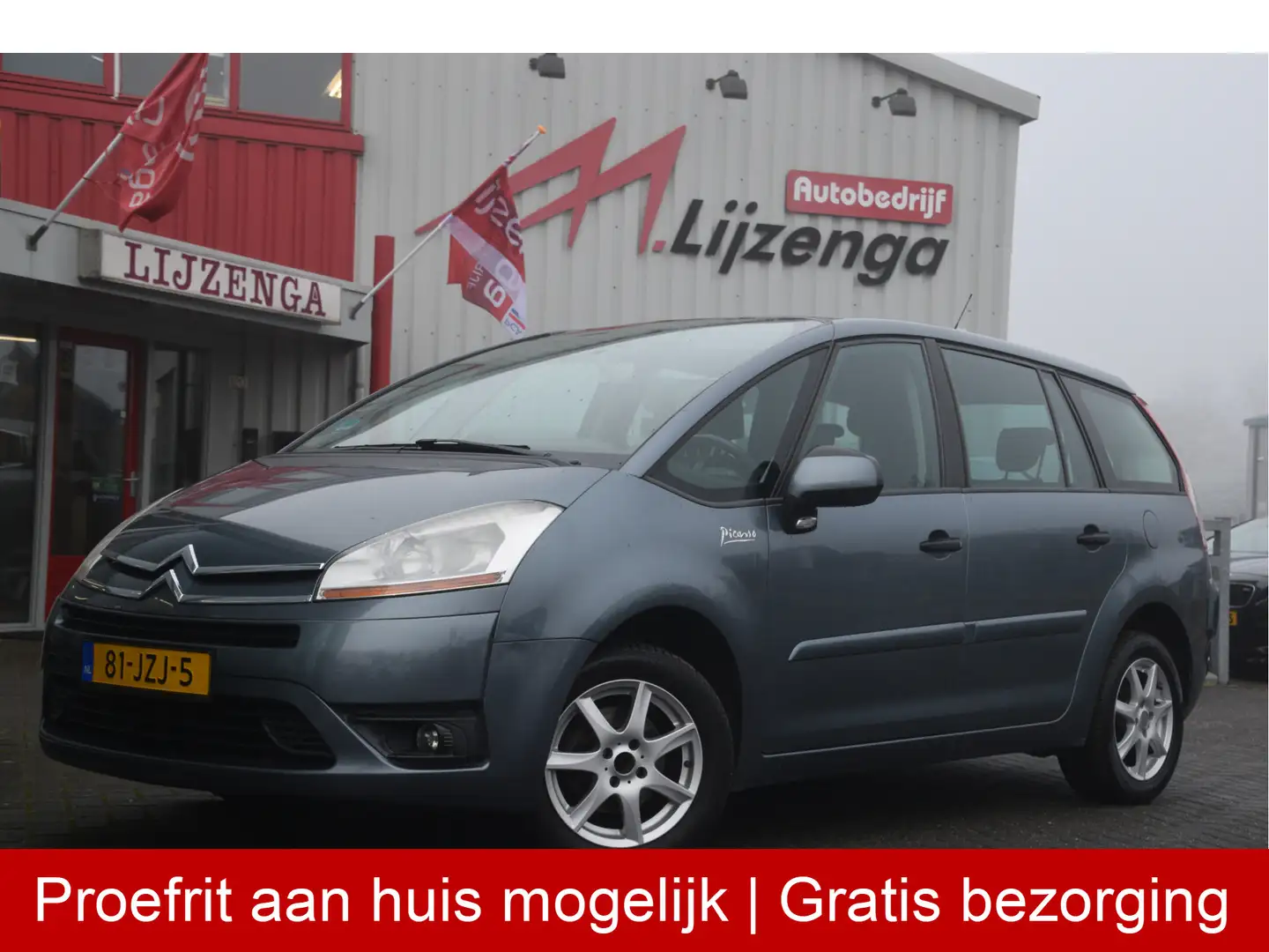 Citroen Grand C4 Picasso 1.6 VTi Prestige 7p. Clima | LMV | Cruise | Radio/ Grau - 1
