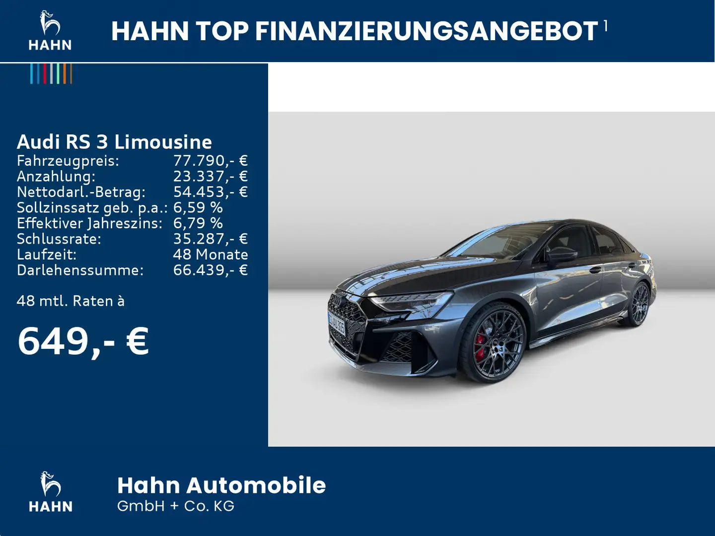 Audi RS3 294(400) kW(PS) S tronic 280Km/h Gris - 2