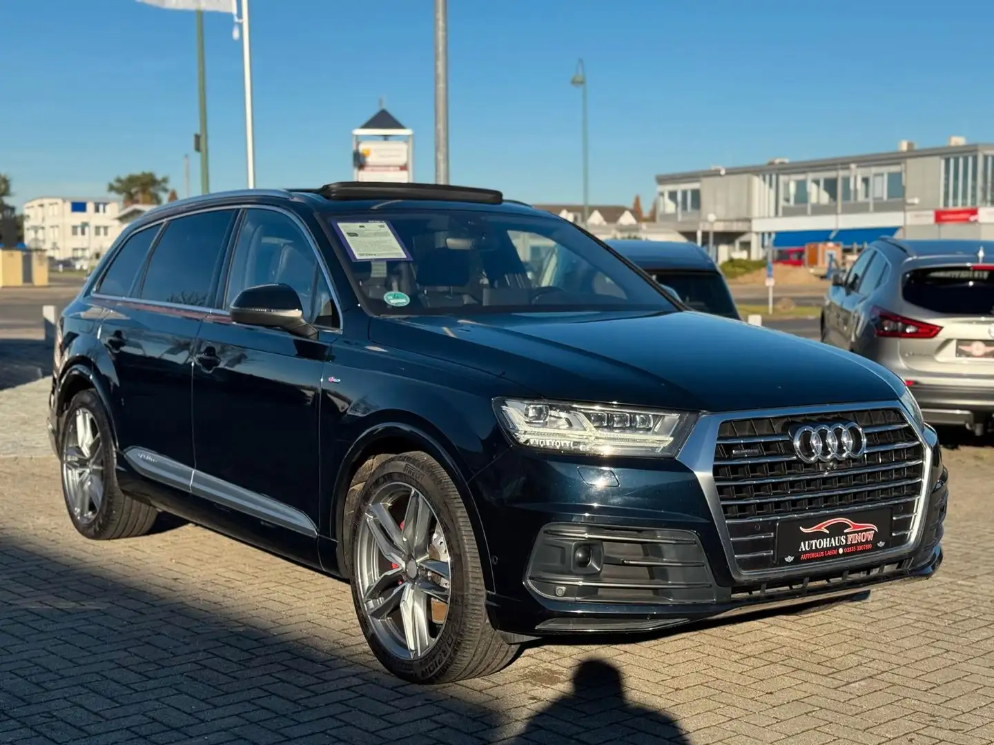 Audi Q7 3.0TDI quattro"S-Line"7 SITZE"PANO"360°KAMERA Blau - 2