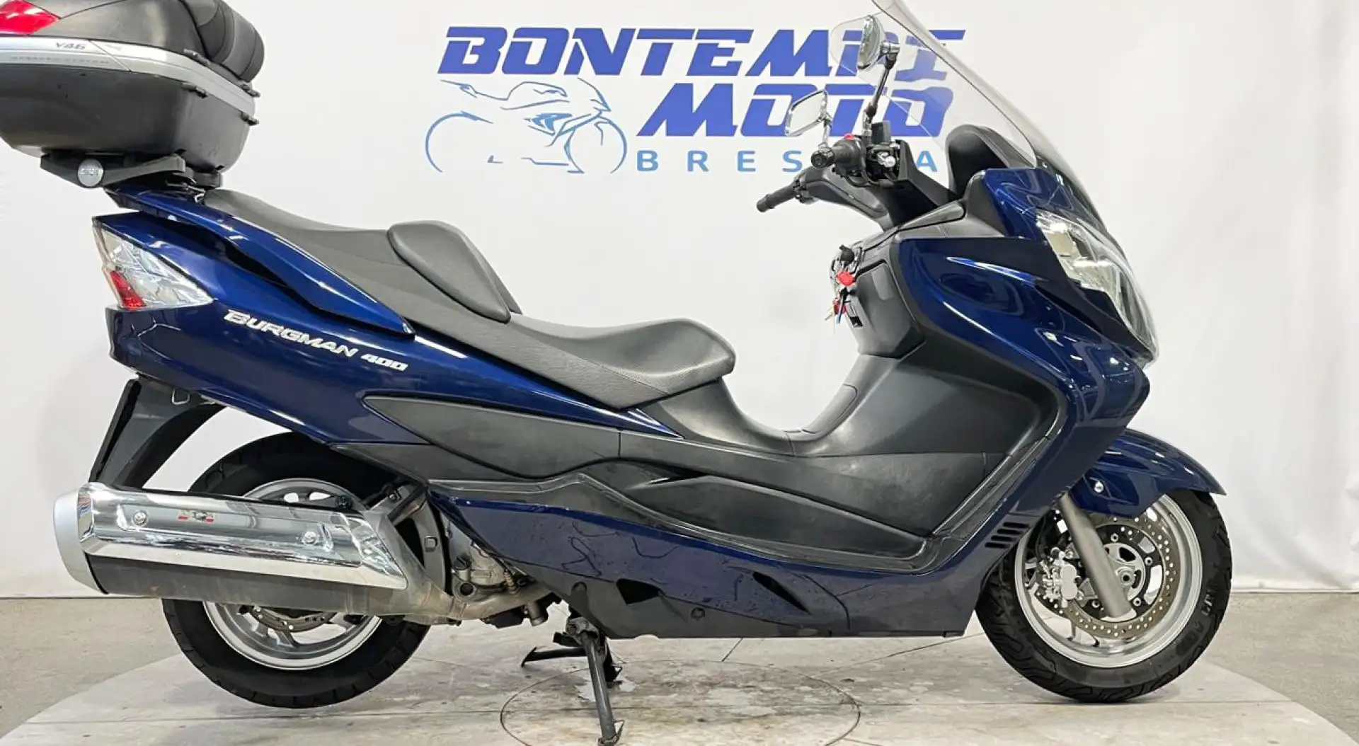 Suzuki Burgman AN 400 2007 +  BAULETTO Blu/Azzurro - 1