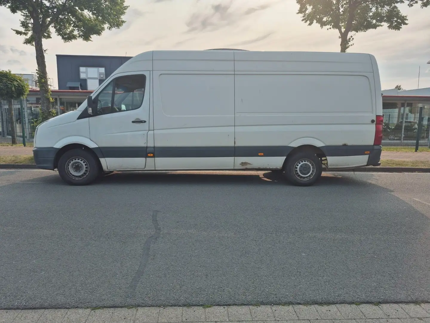 Volkswagen Crafter Kasten 35 Maxilang Hochdach Gris - 2