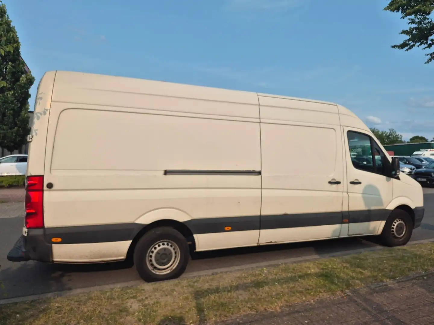 Volkswagen Crafter Kasten 35 Maxilang Hochdach Gris - 1