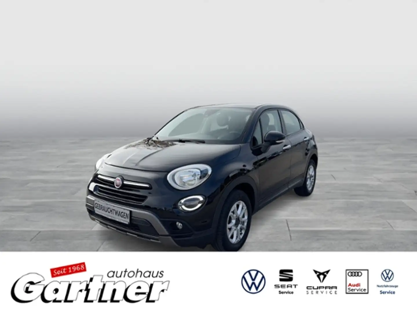 Fiat 500X 1.3 GSE CITY CROSS 4x2 PDC DAB+ KLIMA Noir - 1