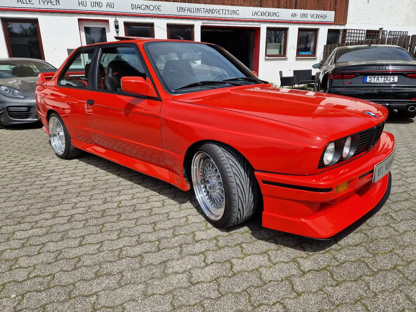 BMW M3 E30 M3 COUPE"TRAUMZUSTAND"RESTAURIERT, 229PS !!! Rosso - 2
