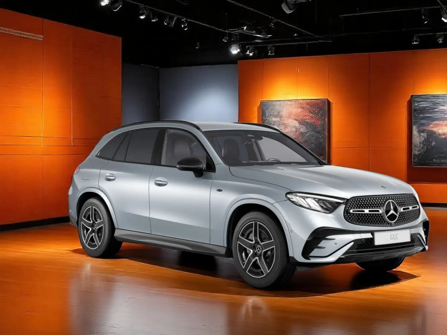 Mercedes-Benz GLC 300 300de 4Matic Plateado - 1