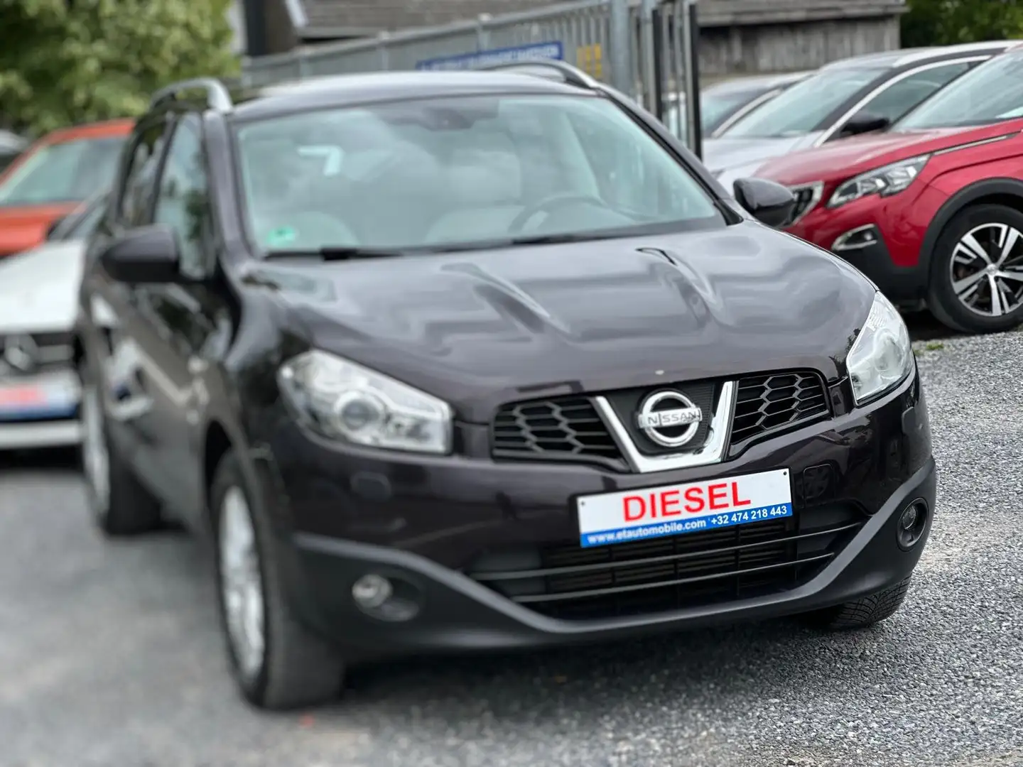 Nissan Qashqai 1.5 dCi *CUIR*GPS*CAMERA*CARNET* Brun - 1