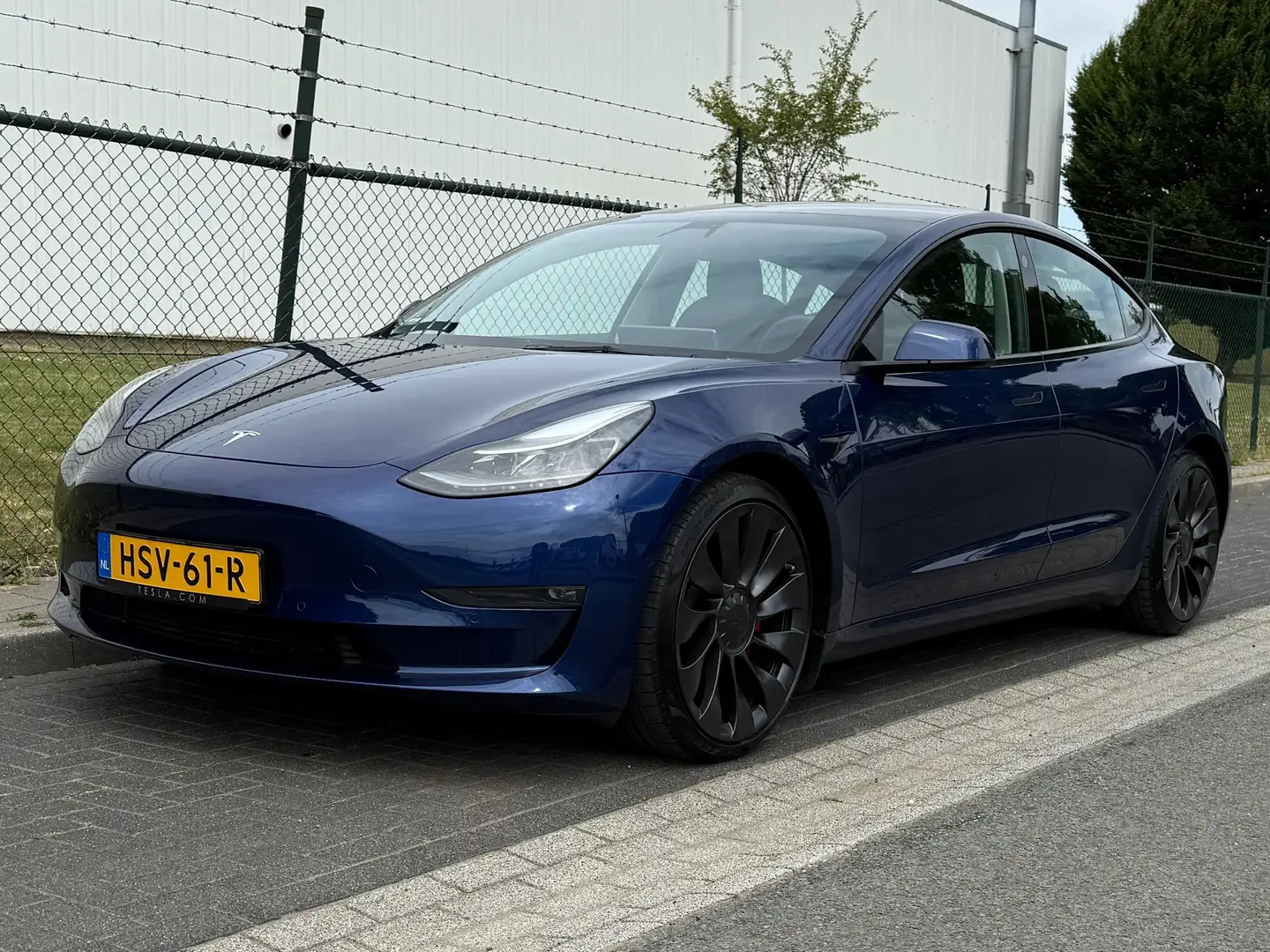 Tesla Model 3 Performance AWD 82 kWh Blauw - 1