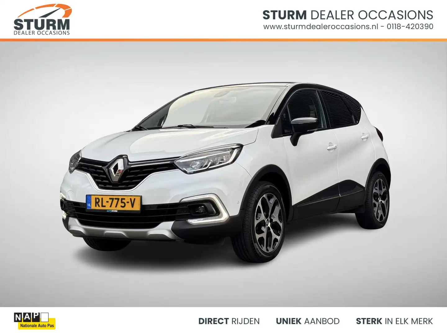 Renault Captur 1.2 TCe Intens Automaat NL-Auto incl. Trekhaak! Bianco - 1