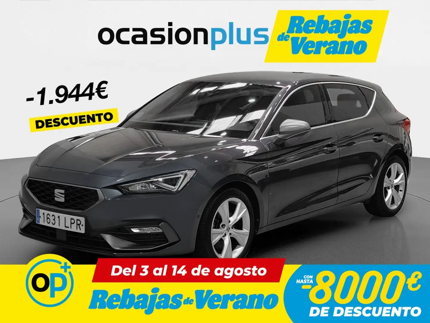 SEAT Leon 1.5 TSI S&S FR 150 Gris - 1