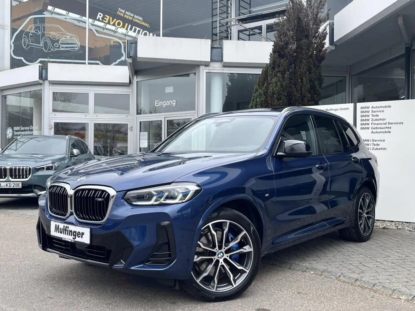 BMW X3 M 40d HUD ACC PanoD.Laser Lenkradh.adFahrw.20" Blau - 2
