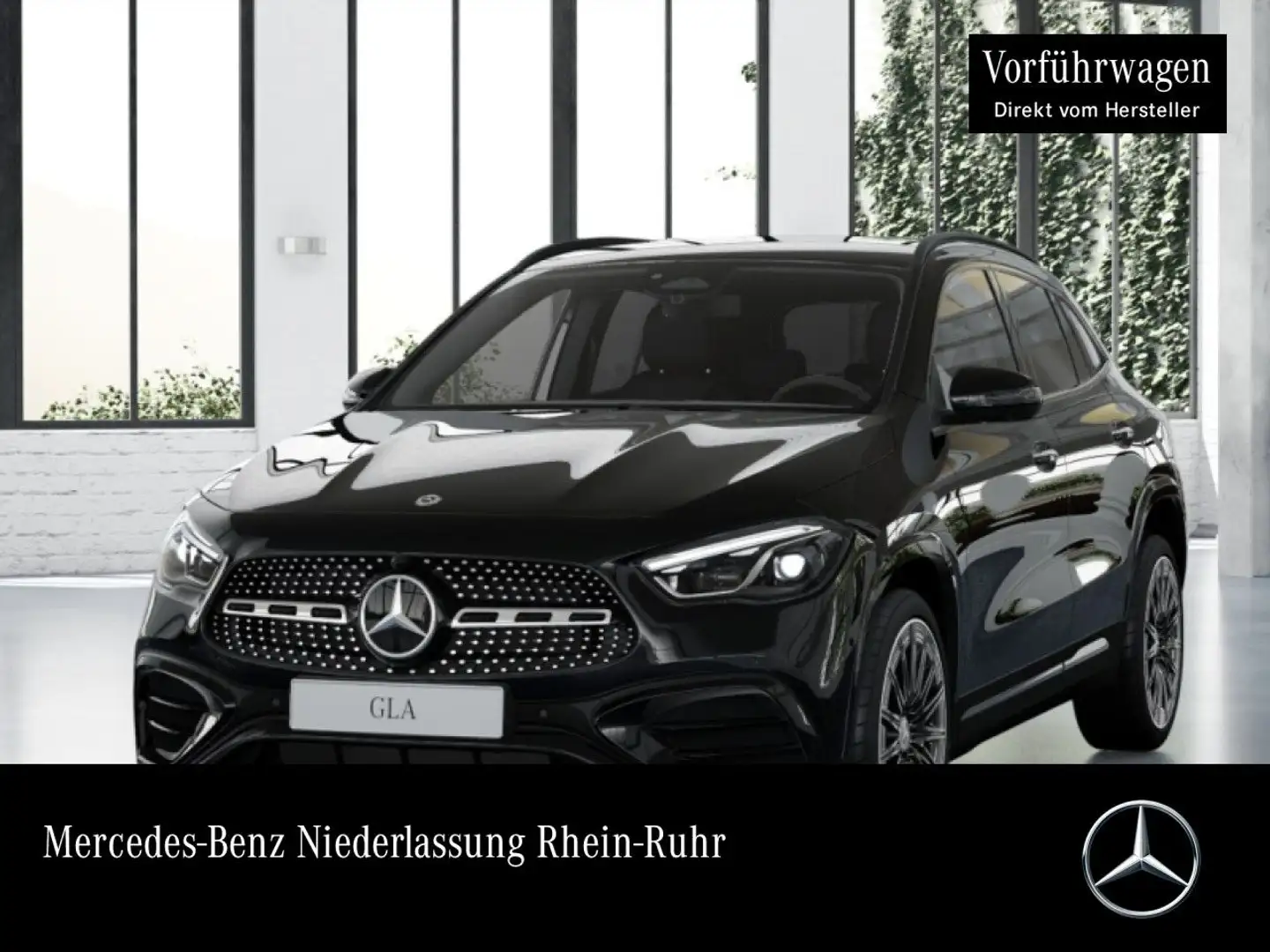 Mercedes-Benz GLA 200 d AMG+NIGHT+360°+AHK+MULTIBEAM+TOTW+8G Schwarz - 1