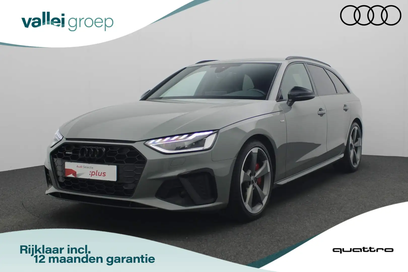 Audi A4 Avant 45 TFSI 265 pk S-tronic quattro S edition | Grijs - 1