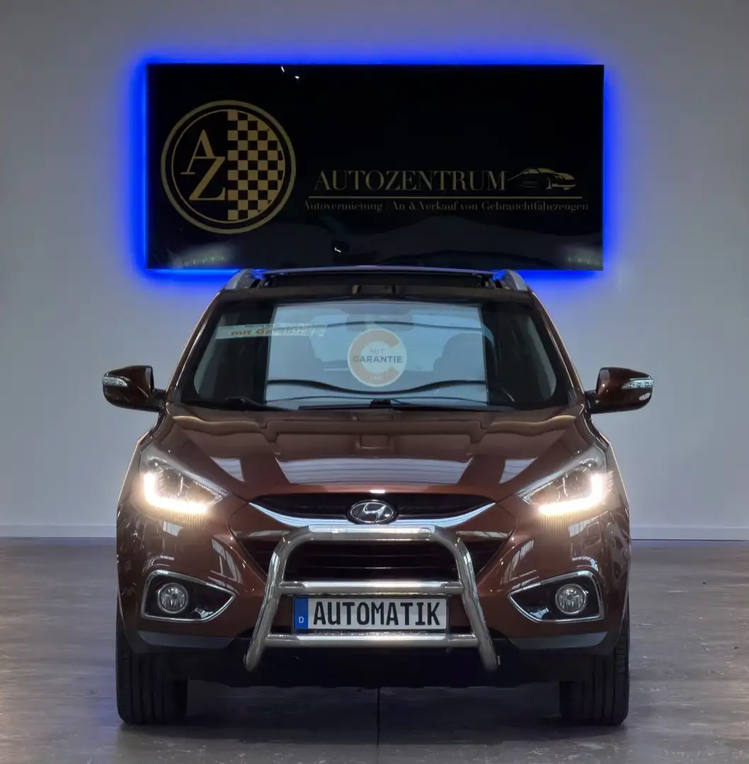 Hyundai iX35 2.0d AWD 4x4 Automatik*GARANTIE*PANO*LEDER* Braun - 2