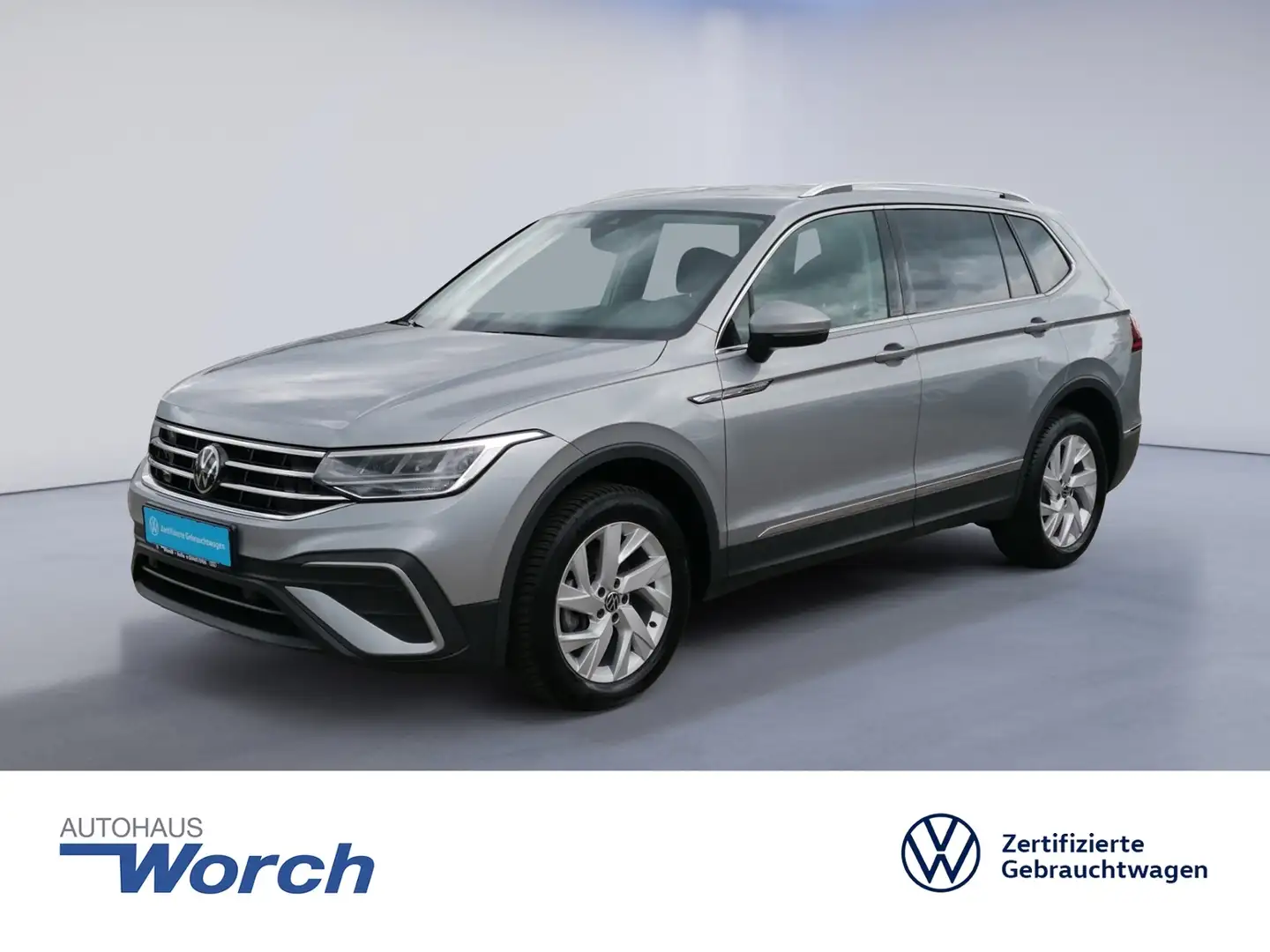 Volkswagen Tiguan Allspace 2.0 TDI DSG Life LED+KAMERA+AHK Silber - 1